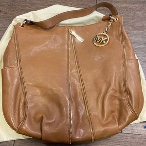 Michael Kora new hand bag leather